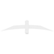 Ekena Millwork Bellingham Architectural Grade PVC Gable Bracket, 60"W x 12 1/2"H x 2"D x 4"F, 5/12 Pitch GBP060X13X0204BEL00 - alternate 4
